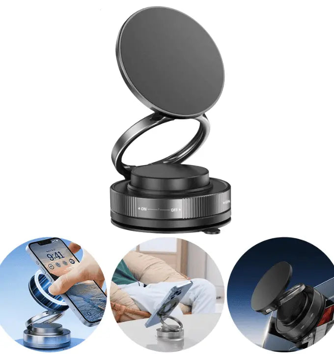 Soporte Premium para Celular – Fijación Imbatible en Auto, Oficina o Casa